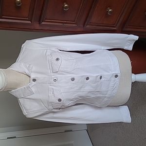 White Denim Jacket